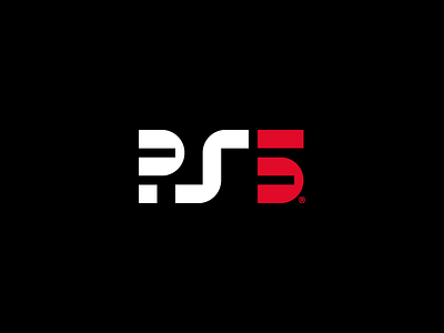 PS5 Redesign Concept brand identity branding gaming icon identity identity design illustrator logo logo design logos minimalist modern ps5 rebound rebrand redesign sony tech