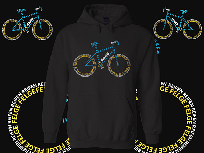 German E-Bike Hoodie Design design graphic design illustraion illustration logo tshirt art tshirt design tshirts typography vector