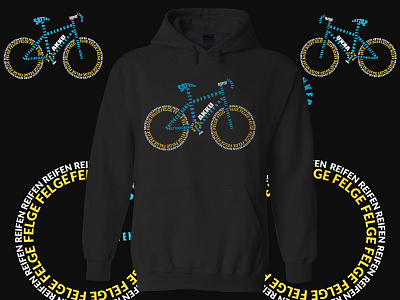 German E-Bike Hoodie Design