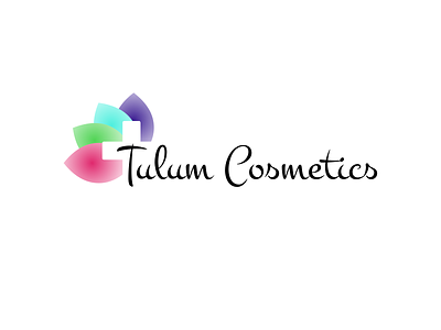 Tulum Cosmetics Logo cosmetics digital art heal logo tulum ui