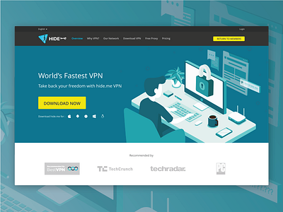 hide.me VPN landing
