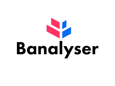 Banalyser analysis b chart diagram futura graph identity logo logotype