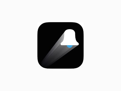 Cursometr App Icon app bell black blend icon quotation white