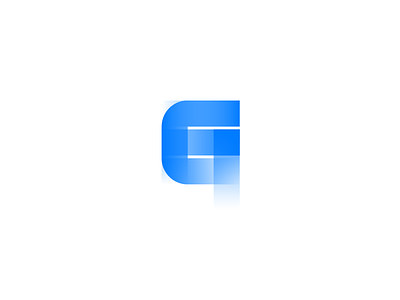 FG branding f g gradient identity letter logo logotype mark monogram symbol typography