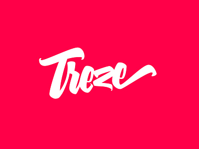 Treze lettering logo