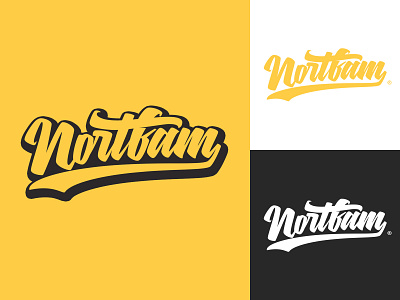 Nortfam branding design hand lettering logo handlettering handwriting lettering logo logo logodesign photoshop typography