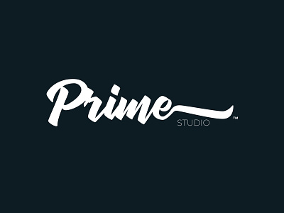 Prime Studio Lettering Logo