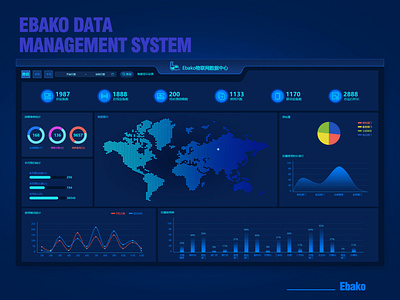 Ebako data management system design ui