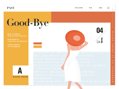 Say goodbye design