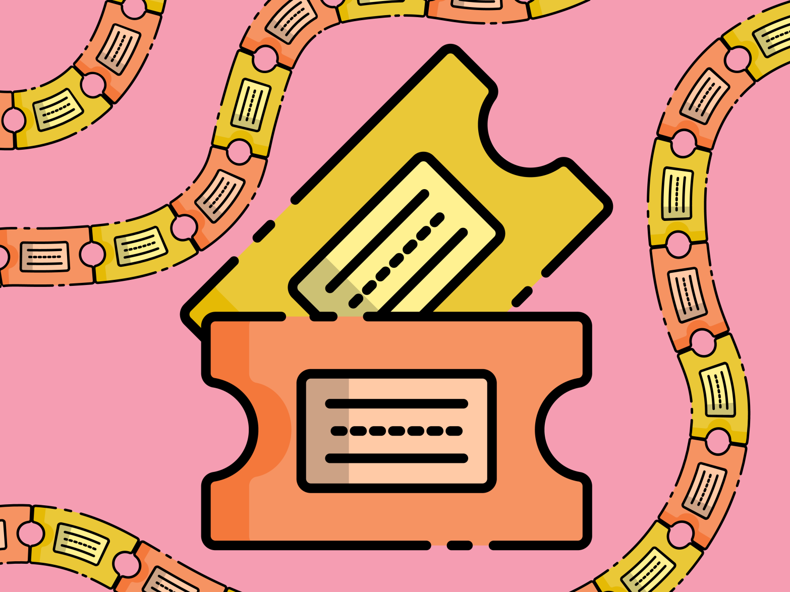 Arcade Tickets by Evan Peter on Dribbble