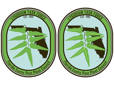Lygodium Task Force Badge Logo