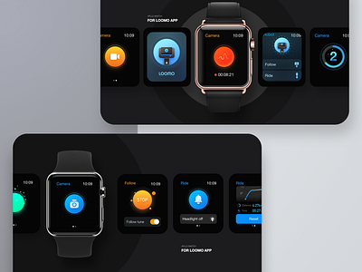 Apple Watch for robot app applewatch design robotics ui