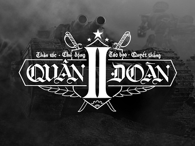 Quân Đoàn 2 design illustration typography