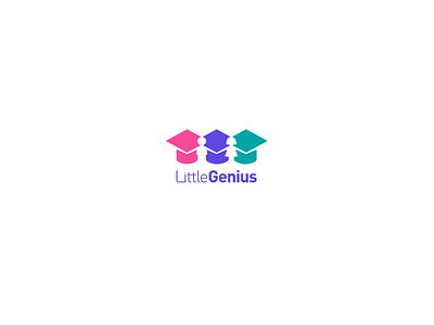 Little Genius branding design icon logo vector