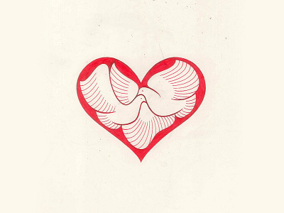 Heart design icon illustration logo vector