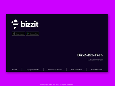 Bizzit, Inc — SaaS/Mobile —📍 SF ai artificial intelligence b2b b2c b2c2b bizzit bizzit inc blockchain crm hubspot marketing marketing tech mobile ryan rudin saas sales sales tech salesforce software web3