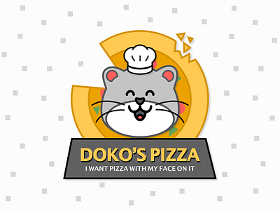 Doko s Pizza - Food Logo