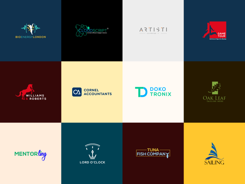 Modern minimalist logo design by Ashish Shah on Dribbble