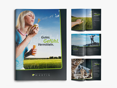 Business.Service Martin – Image Broschur broschur editorial printdesign