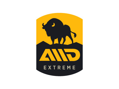 Awd bison bull extreme logo
