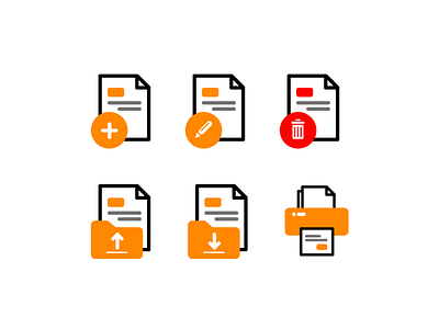 File Icon Pack app design icon vector web website