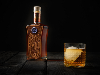 Forsaken River Rye Patch Whiskey art direction badge brooklyn creative direction packaging photography product reno typography whiskey