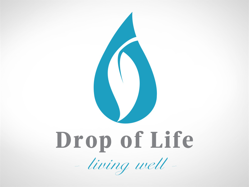 Drop of Life Logo logo design branding