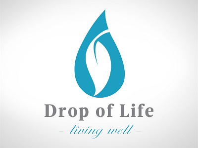 Drop of Life Logo branding design logo