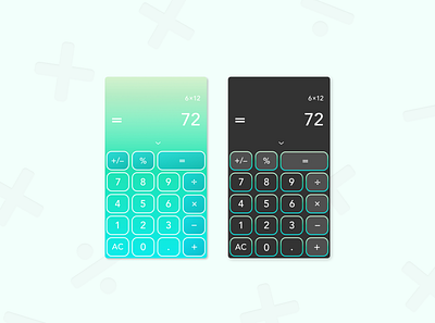 Daily UI 004 — Calculator app calculator daily ui daily ui 004 daily ui challenge design ui