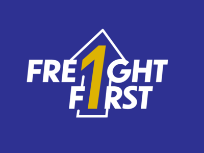 Freight First Logo branding design logo