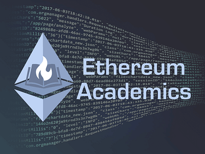 Ethereum Academics Logo branding design logo logocore