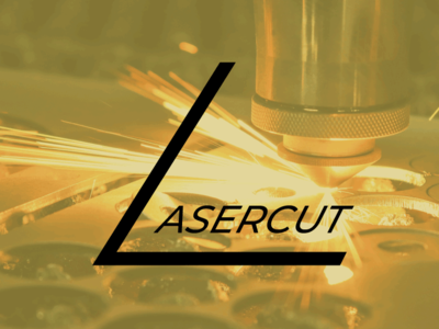 LaserCut Logo branding design logo logocore