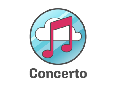 Concerto Logo branding design logo vector