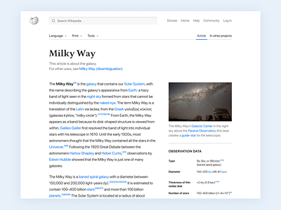 Wikipedia article redesign heuristic analysis information architecture ui usability ux web