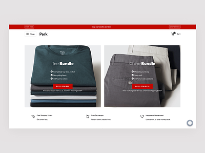 A candid brand apparel ecommerce fashion store landing page web