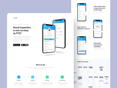 PYZY app app design construction design mobile app design mobile ui ui uidesign uiux ux uxdesign