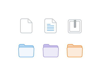 File Icons app design file icons folder folder icons icon icons logo ui vector web