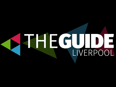 The Guide Liverpool black colors logo