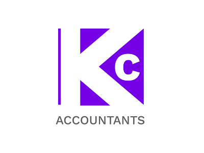 KC Accountants bold logo purple