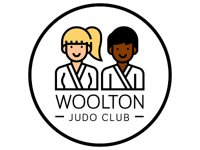 Woolton Judo Club judo logo martial arts