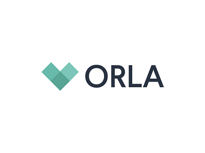 ORLA design green illustration logo logo design