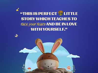 The Silly Bunny promo website 3d 3danimation 3dcharacters banner book character characteranimation design illustration landing promo promowebsite scrollanimation ui web web3d website