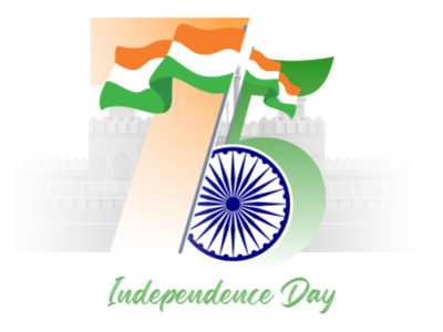 India Independence Day graphic design