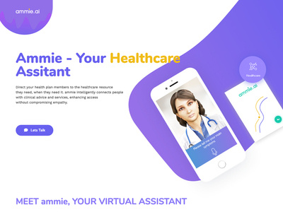 Ammie Healthcare website template