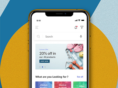 Mobile UI flat ui ux