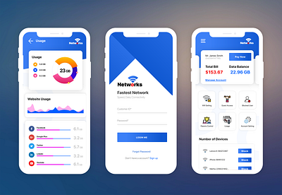 Mobile Application app design ui ux