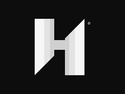 HWDC - 005 - Letter H brand identity branding hlogo icon letter lettering logo logos logotype minimal symbol