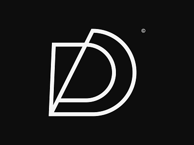 HWDC - 009 - Letter D brand identity branding d dlogo icon letter lettering logo logos logotype minimal symbol