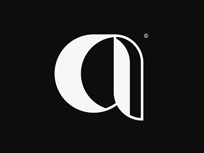 HWDC - 011 - Letter A a alogo brand identity branding icon letter lettering logo logos logotype minimal symbol