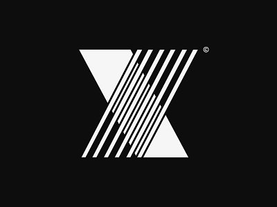 HWDC - 017 - Letter X brand identity branding icon letter lettering logo logos logotype minimal symbol x x logo